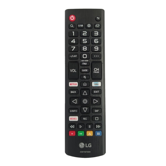 Telecomandă originală LG AKB75675304